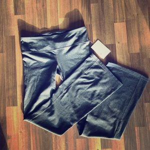 NWT Gap Fit Grey Yoga Pants - Flare, Medium Long
